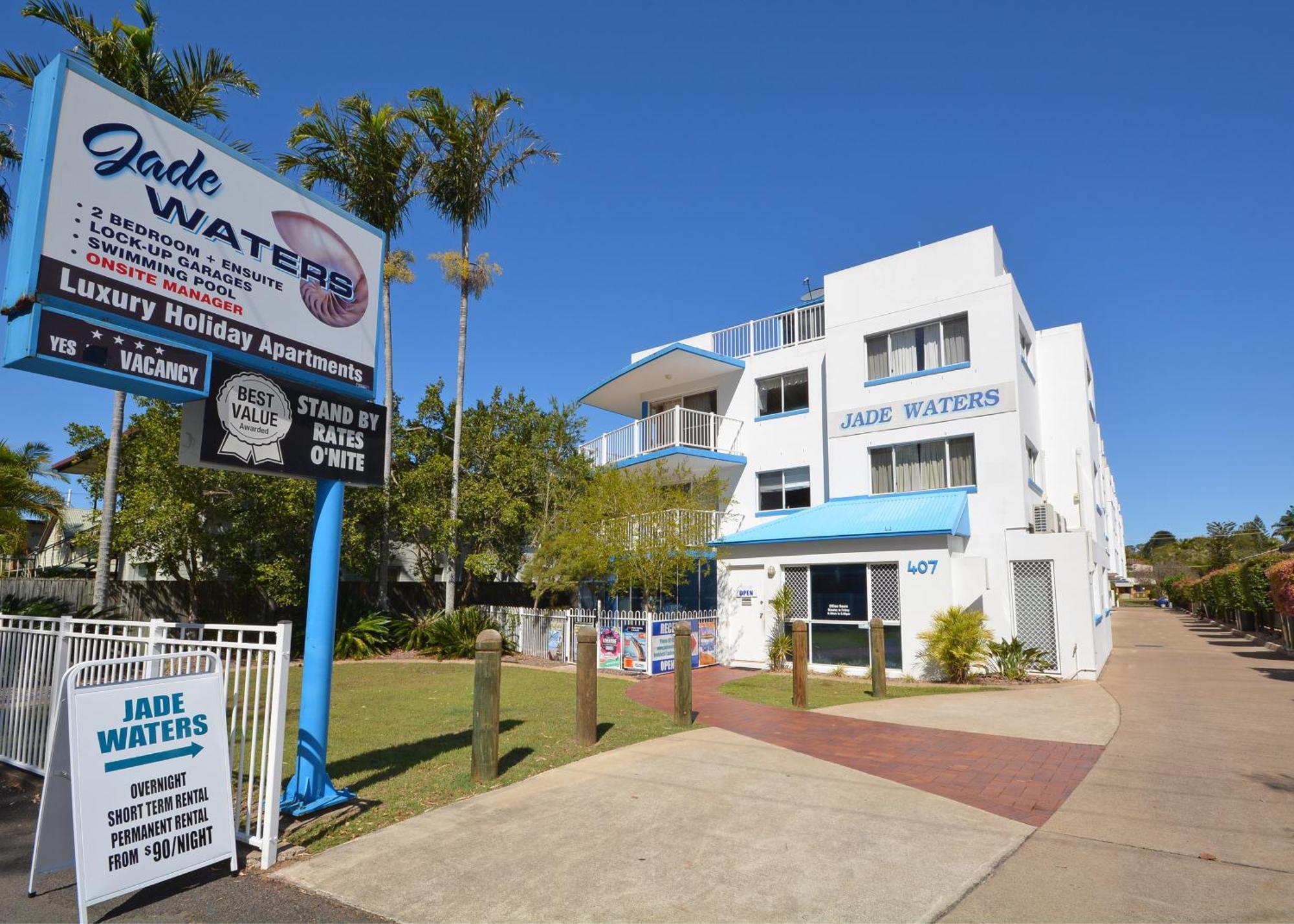 Jade Waters Luxury Apartments Hervey Bay Bagian luar foto